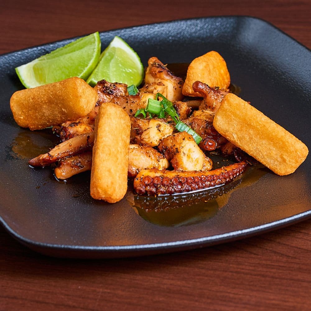 pulpo a la parrilla entrada