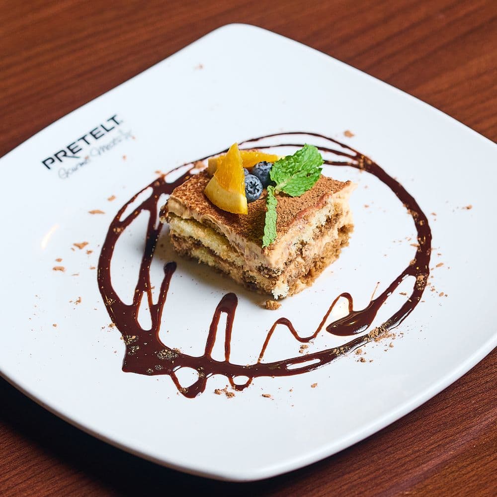 tiramisu de chocolate y dulce de leche