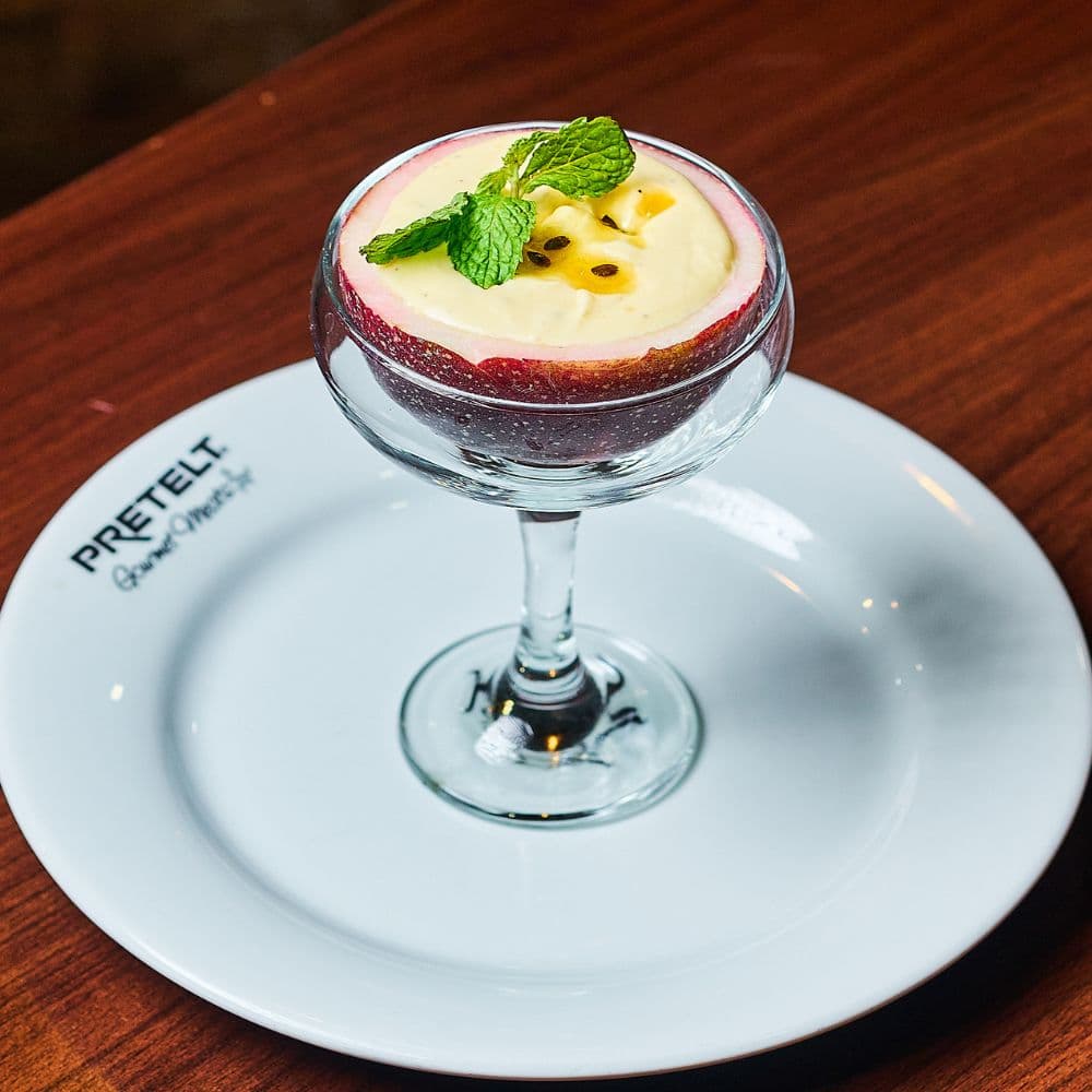 mousse de maracuya