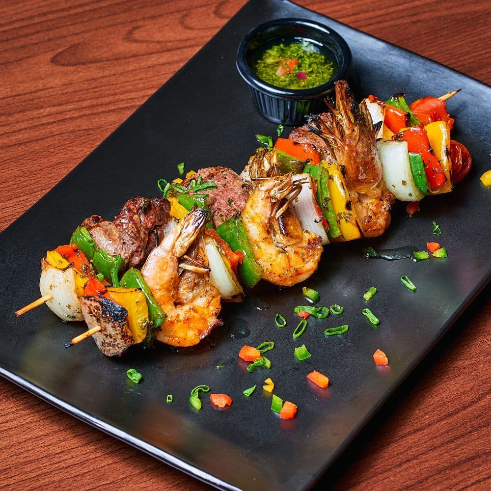 Brocheta Mar y Tierra