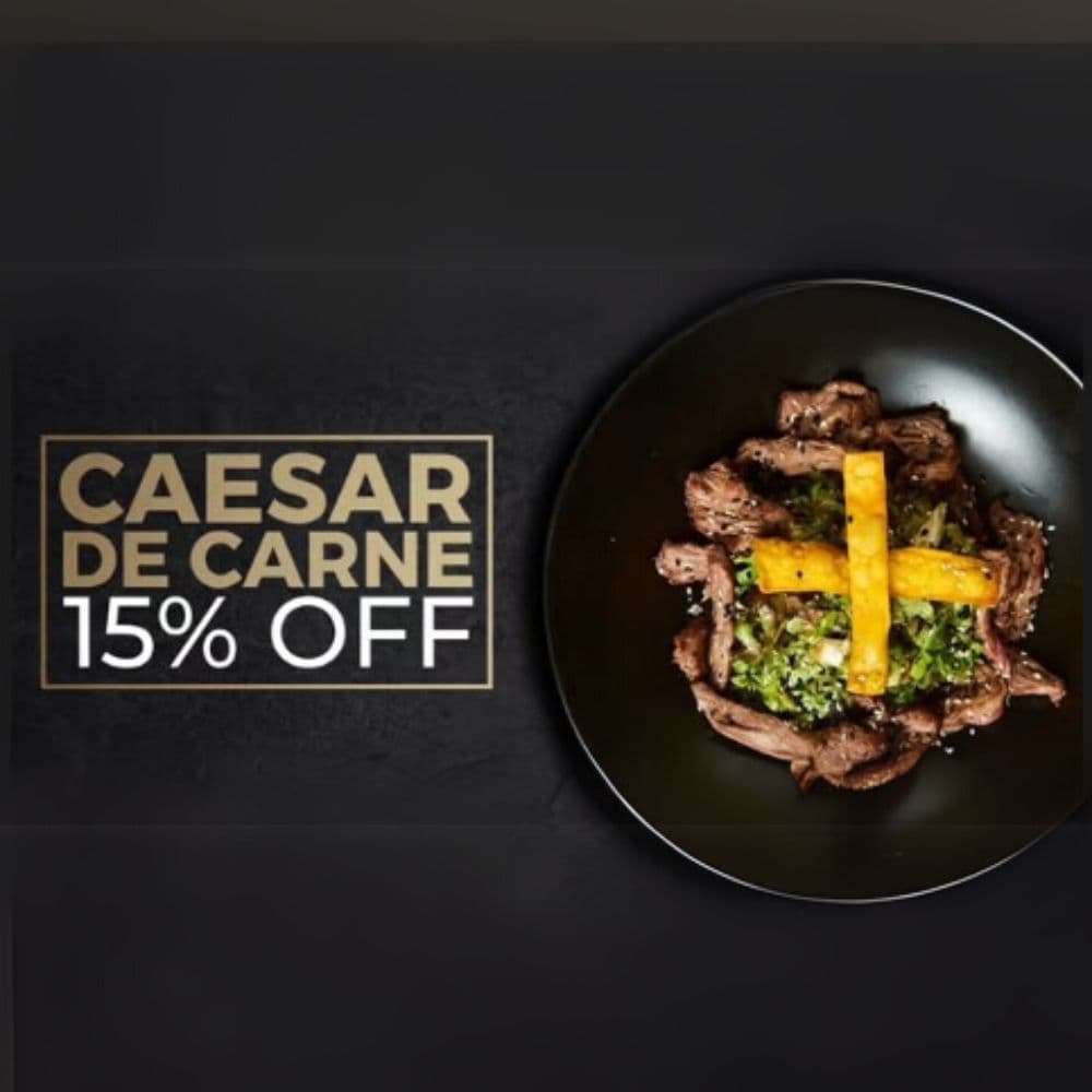 Caesar de carne PROMO 15 OFF