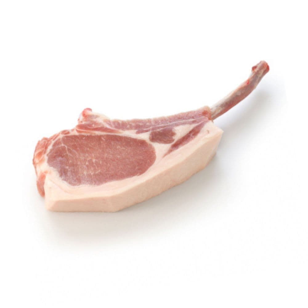 PORK CHOP FRENCHED 14OZ (USA)
