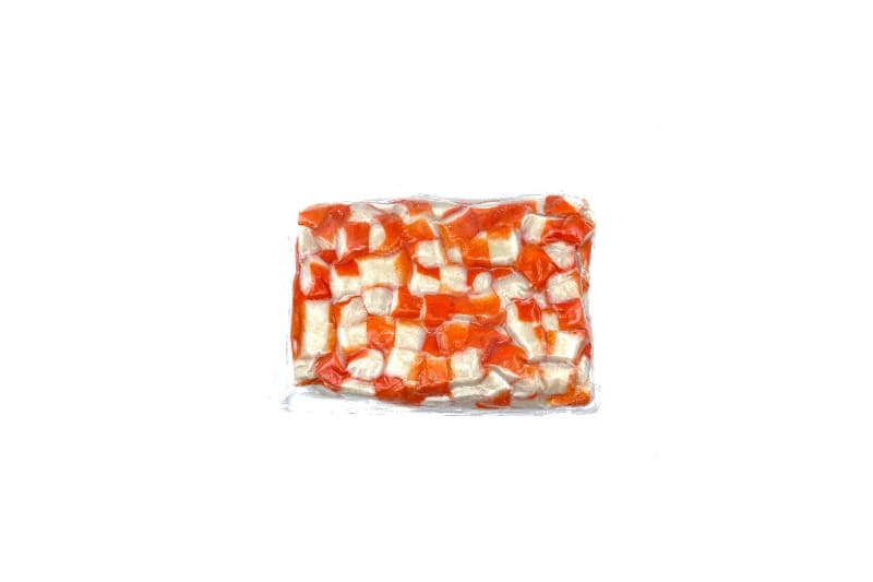 Surimi and Lobster Chunks
