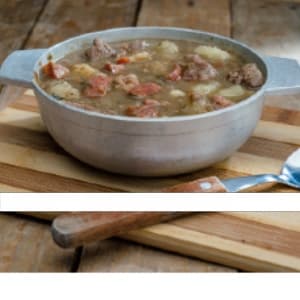 Sopa de Carne y Lenteja